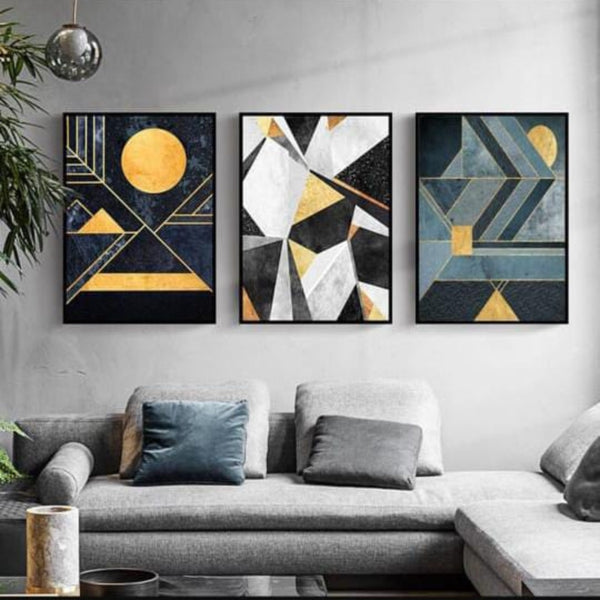 3PCS Modern Abstract Wall Art